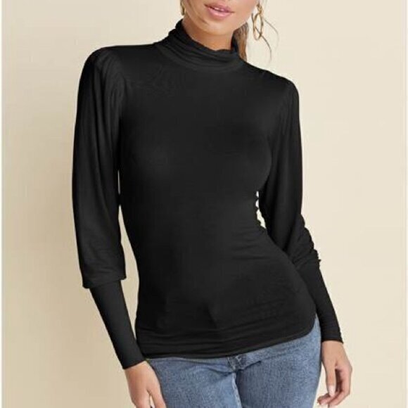 Venus Turtleneck Top - Picture 1 of 10
